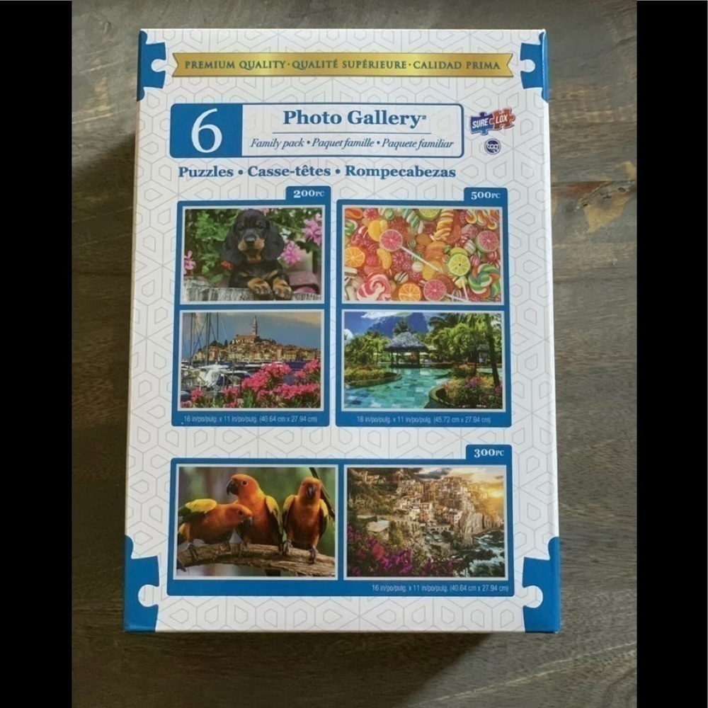 Photo Gallery Family Pack 6 Puzzle